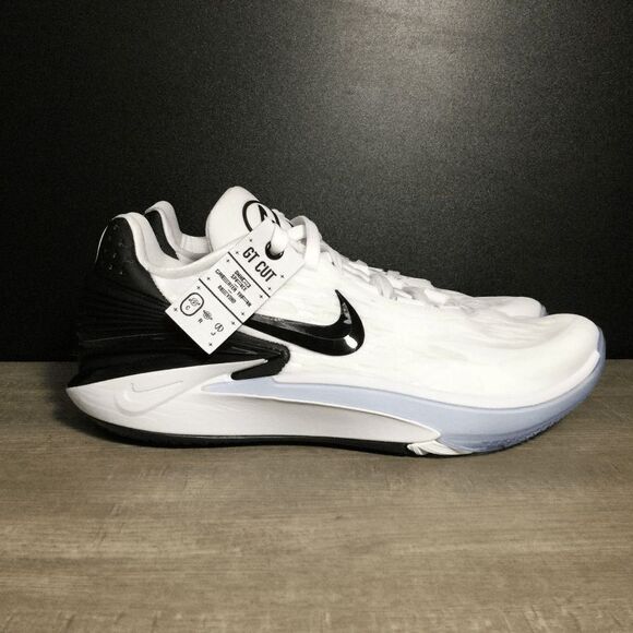 Nike Other - Nike Air Zoom GT Cut 2 TB White Black Basketball Shoes DX6650-100 Men's Size 9